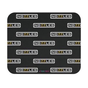 NOZZLES Mouse Pad | Black