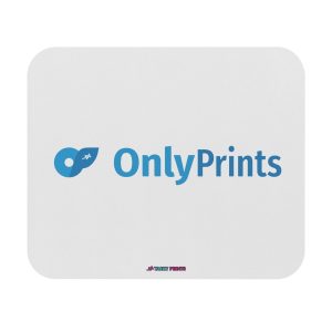 OnlyPrints Mouse Pad | White