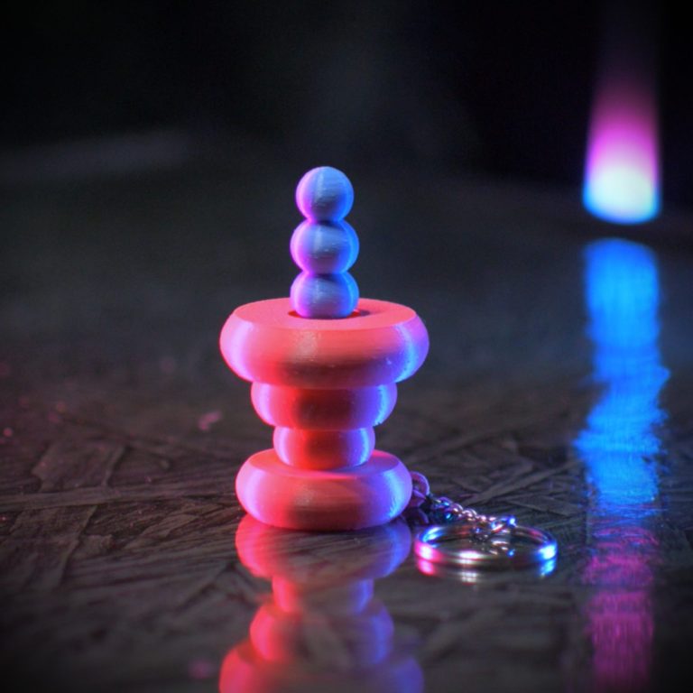 Tacky Clicker Fidget Keychain