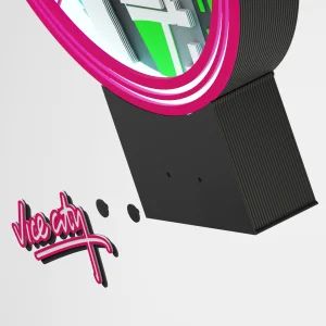 6 - Display Stand and Logo Diagram