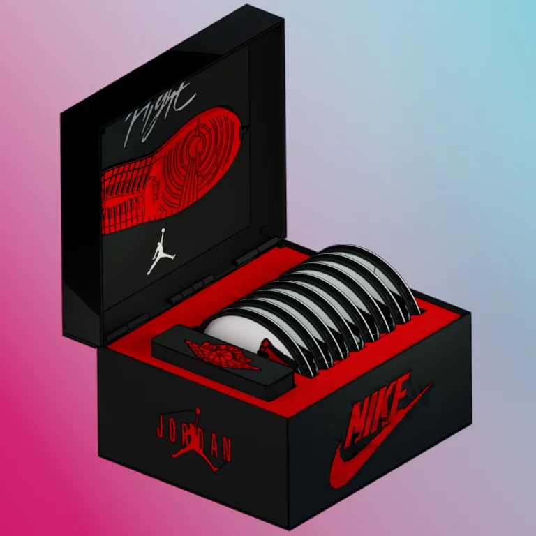 Air Jordan 1 Coaster Set Featured Image