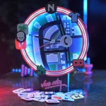 GTA Vice City LED Clock With Waypoint Icons