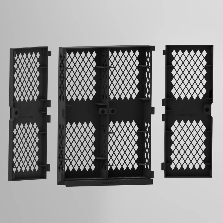 1 - Weapons Locker Unassembled Diagram