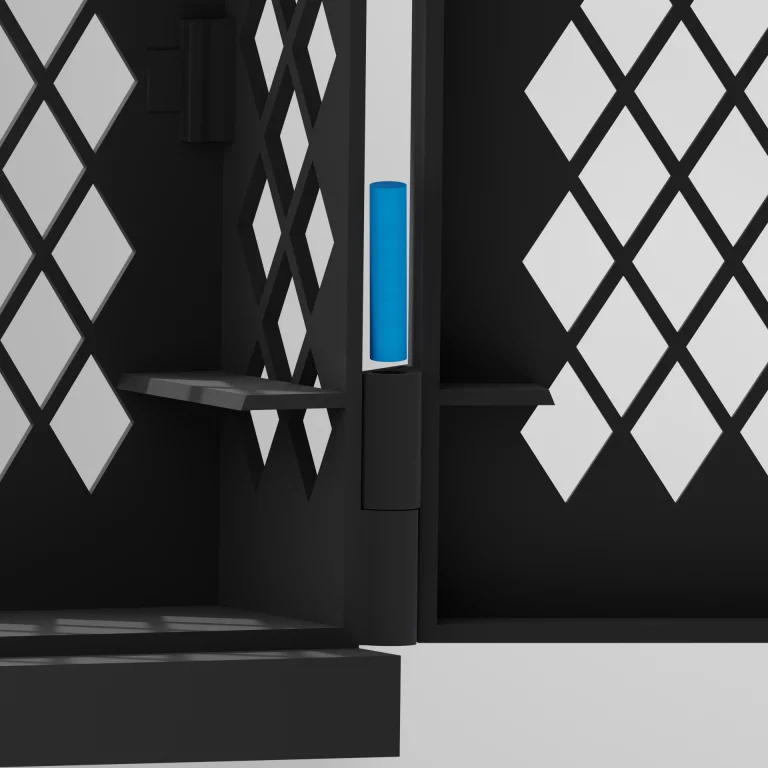 2 - Locker Filament Hinge Diagram