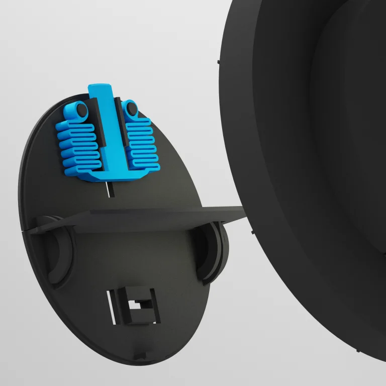 4 - Lamp Center Cap and Spring Diagram