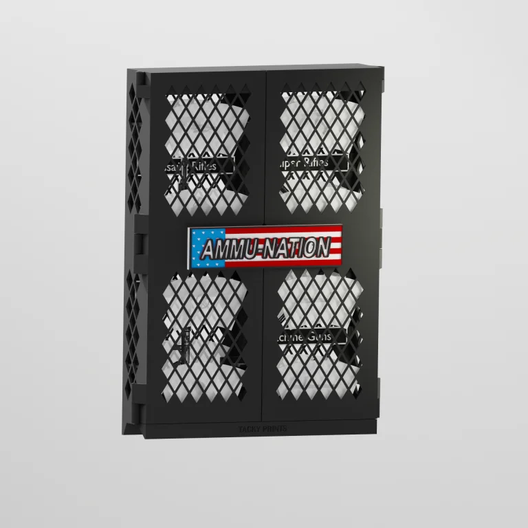 7 - Weapons Locker Assembled Diagram